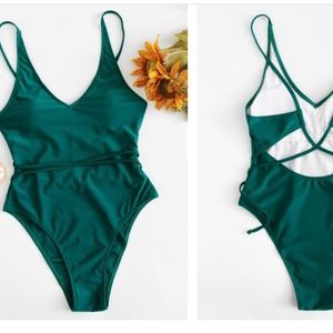 NBW Dark Emerald One Piece Size Medium